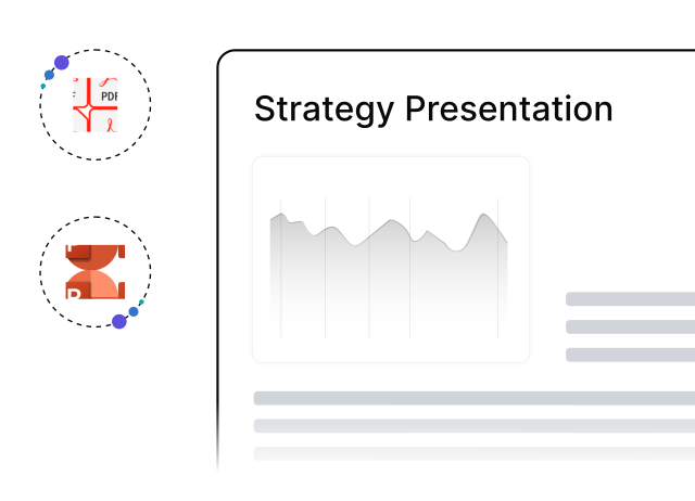 AI presentation and report generator