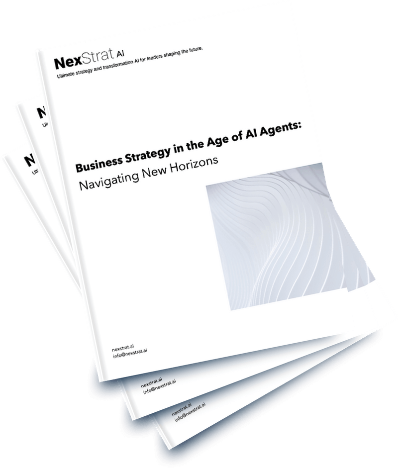 white paper & report on latest AI trends, insights and use cases in business strategy, decision intelligence, business transformation, and management consulting